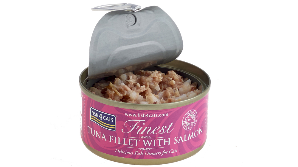 E-shop FISH4CATS Konzerva pre mačky Finest tuniak s lososom 70g