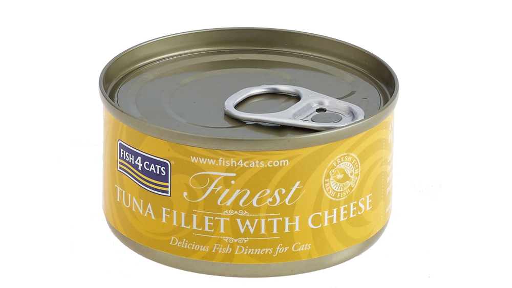 E-shop FISH4CATS Konzerva pre mačky Finest tuniak so syrom 70g