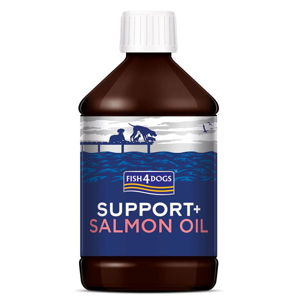 E-shop FISH4DOGS Lososový olej pre psov Support+ 500ml