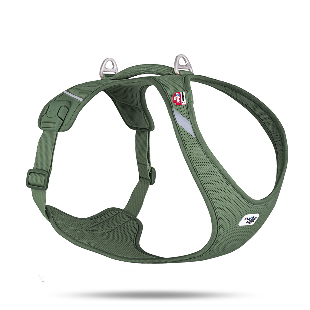 E-shop CURLI Postroj pre psov Belka Air-Mesh Moss 3 XL, 22-31 kg