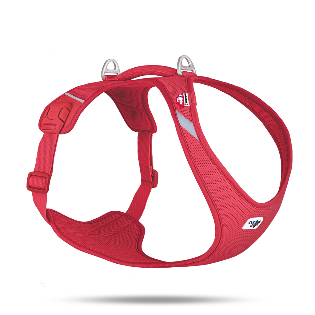 E-shop CURLI Postroj pre psov Belka Air-Mesh Red 4XL, 28-48 kg