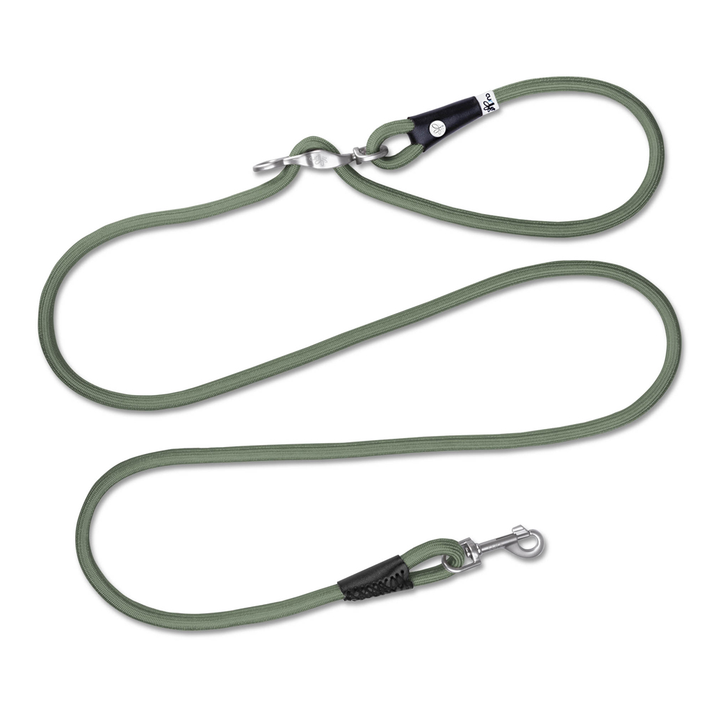 E-shop CURLI Vodítko pre psov Vario Comfort Moss L