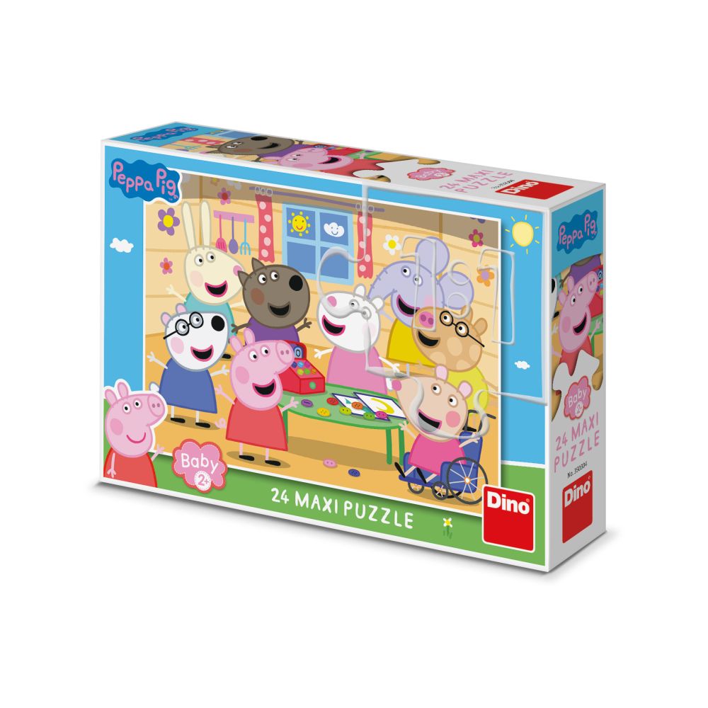 E-shop Dino PEPPA PIG: OBCHOD 24 maxi Puzzle