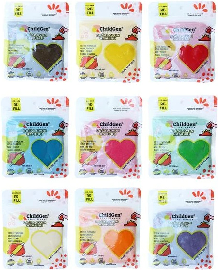 E-shop ChildGen Plastelína Ecopack 9 ks
