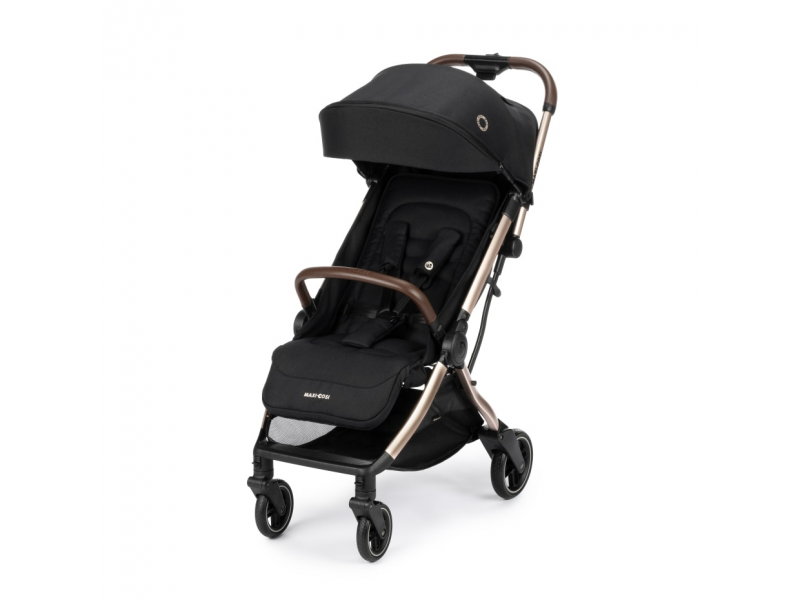 E-shop Maxi-Cosi Eva 3 kočík Essential Black Champagne
