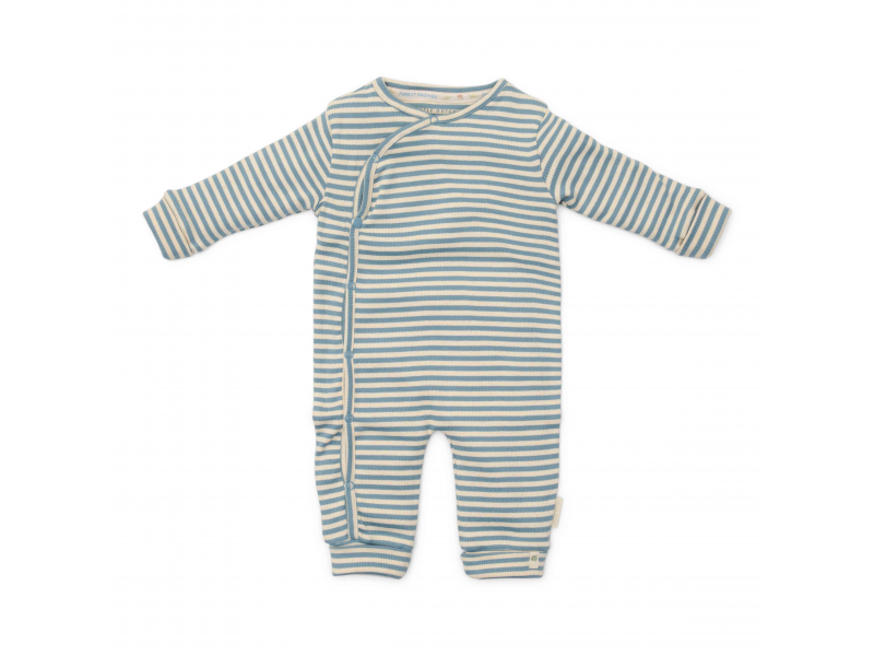 E-shop Little Dutch Overal Stone Blue Stripe veľ. 74