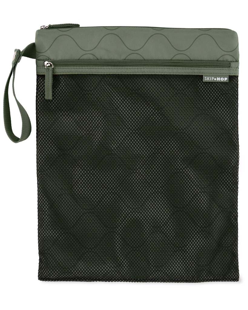 E-shop SKIPHOP SKIP HOP Vrecko nepremokavé Grab & go Dark sage 30 x 38 cm