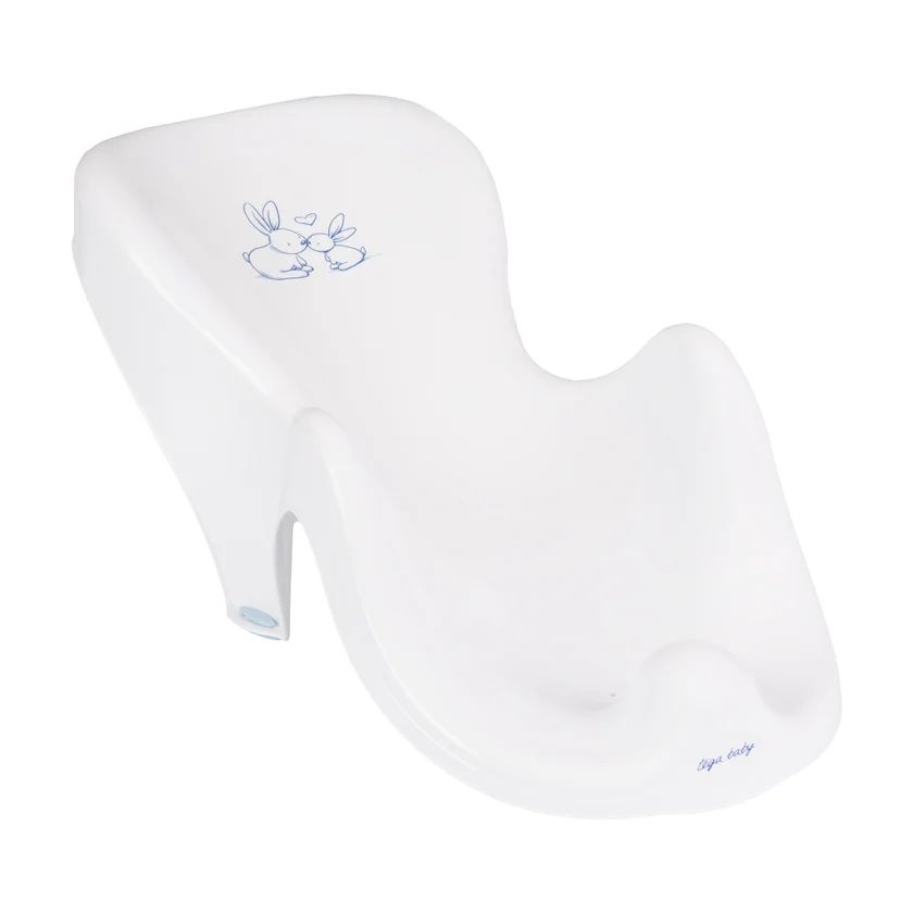 E-shop TEGA BABY Podložka do vane zajačik - biela