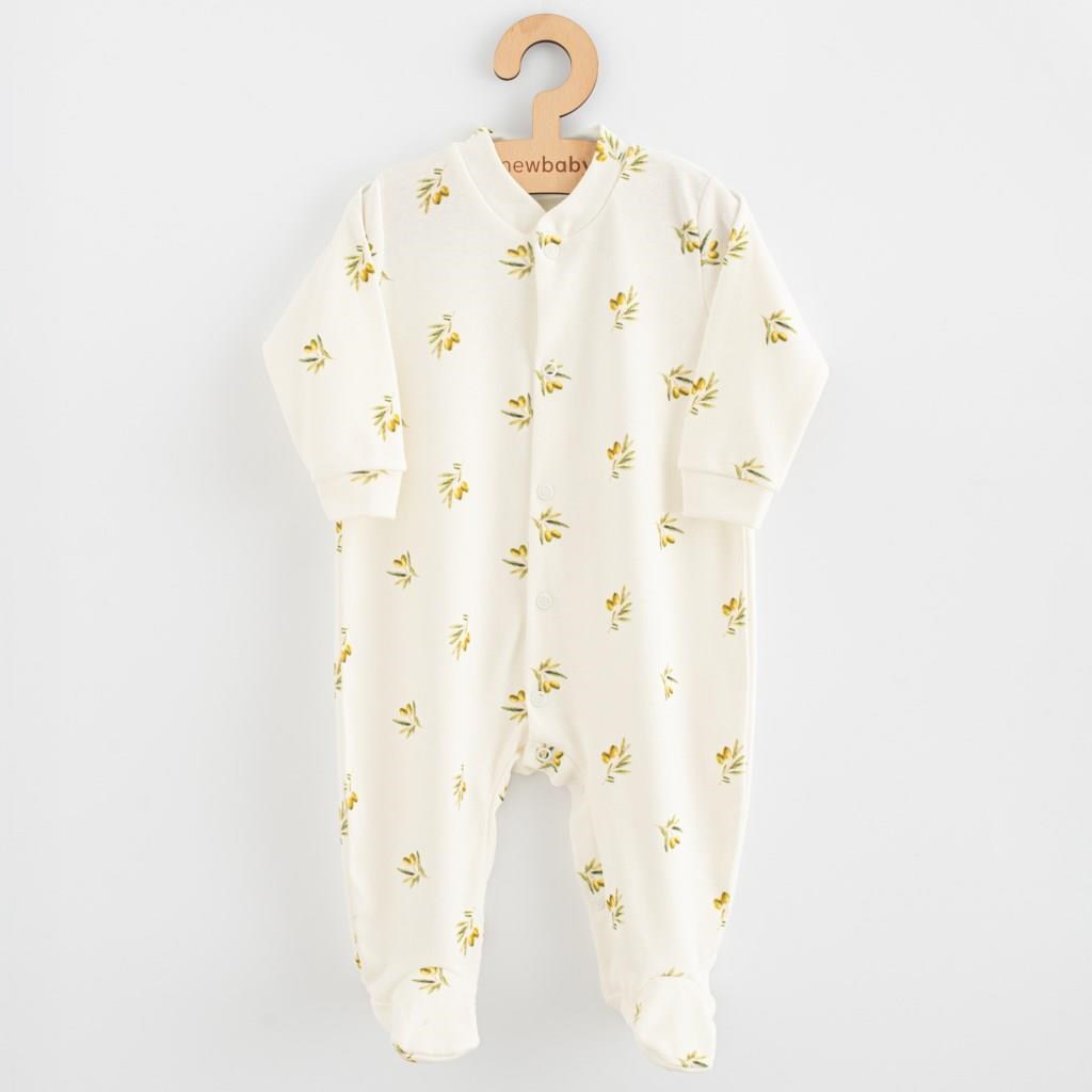 E-shop Dojčenský overal z organickej bavlny New Baby Olivy, 62 (3-6m) - 58241