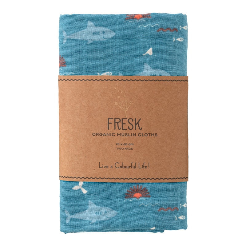 E-shop DVOJBALENIE PLIENOK FRESK - SHARK- 70x60 CM