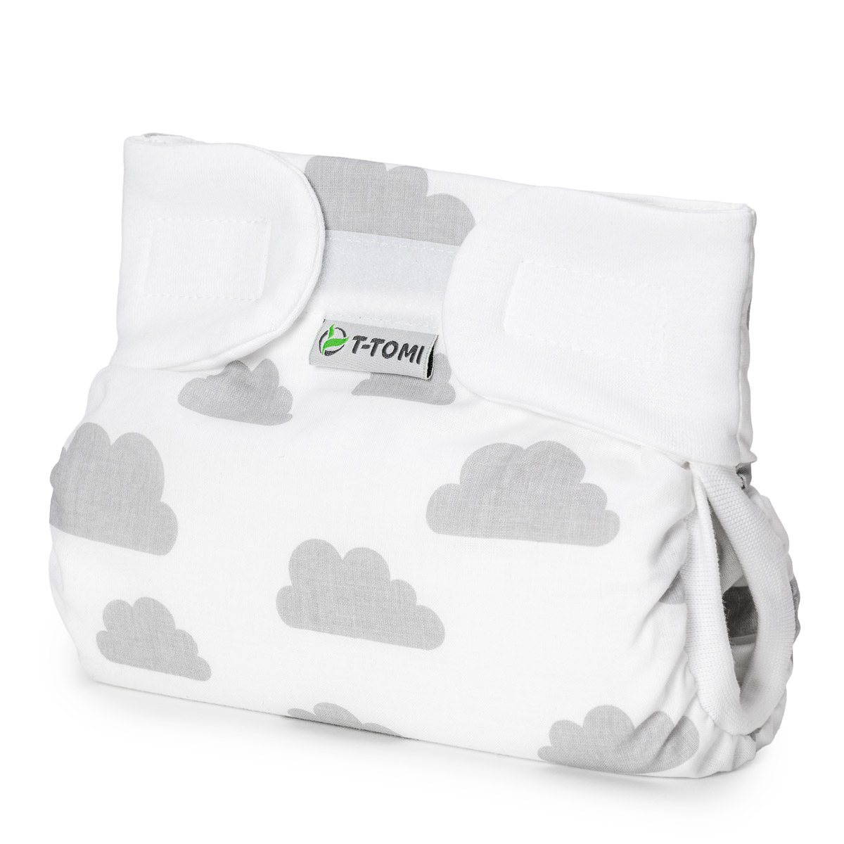 T-TOMI Ortopedické abdukčné nohavičky - suchý zips Grey clouds (3-6kg)