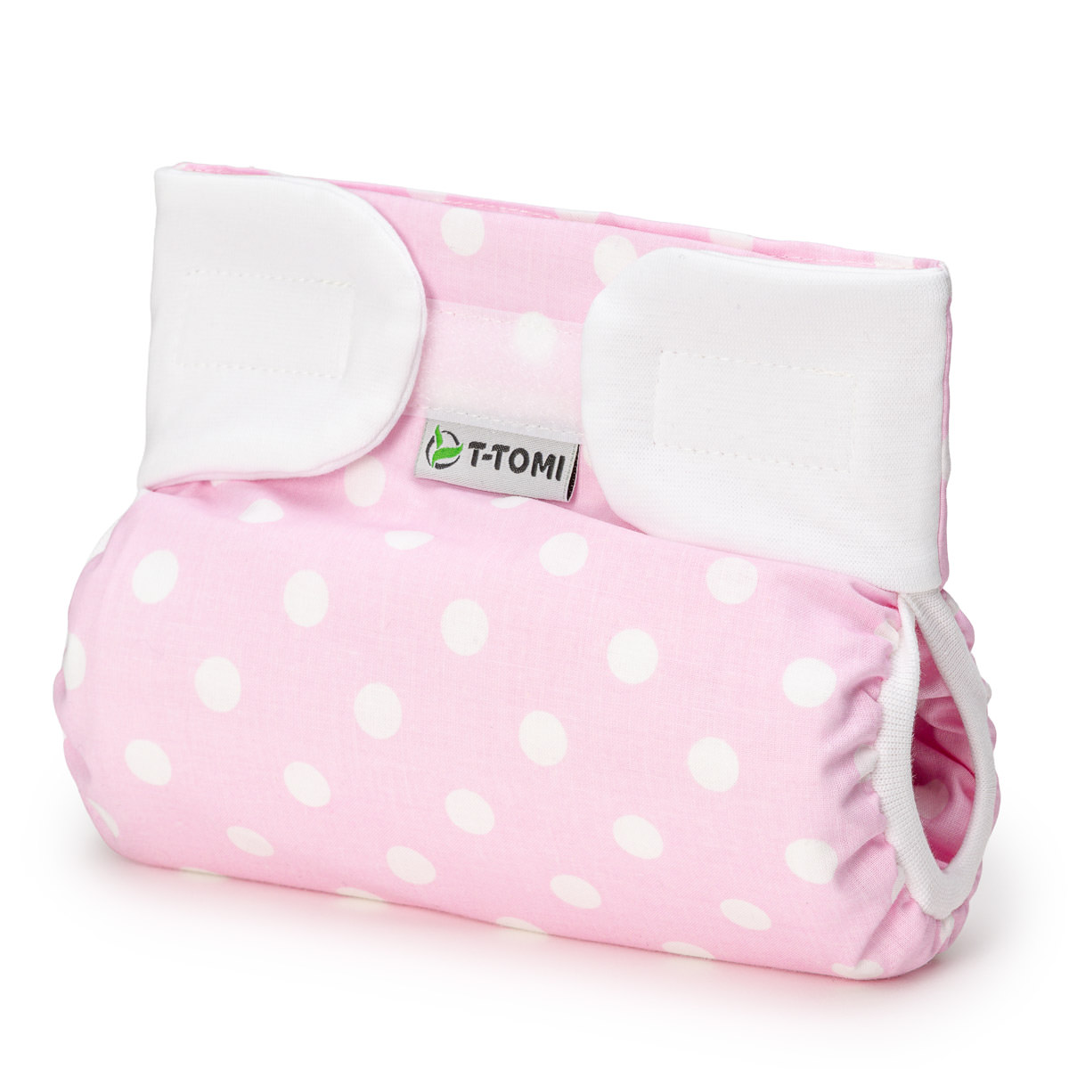 E-shop T-TOMI Ortopedické abdukčné nohavičky - suchý zips Pink polka (3-6kg)