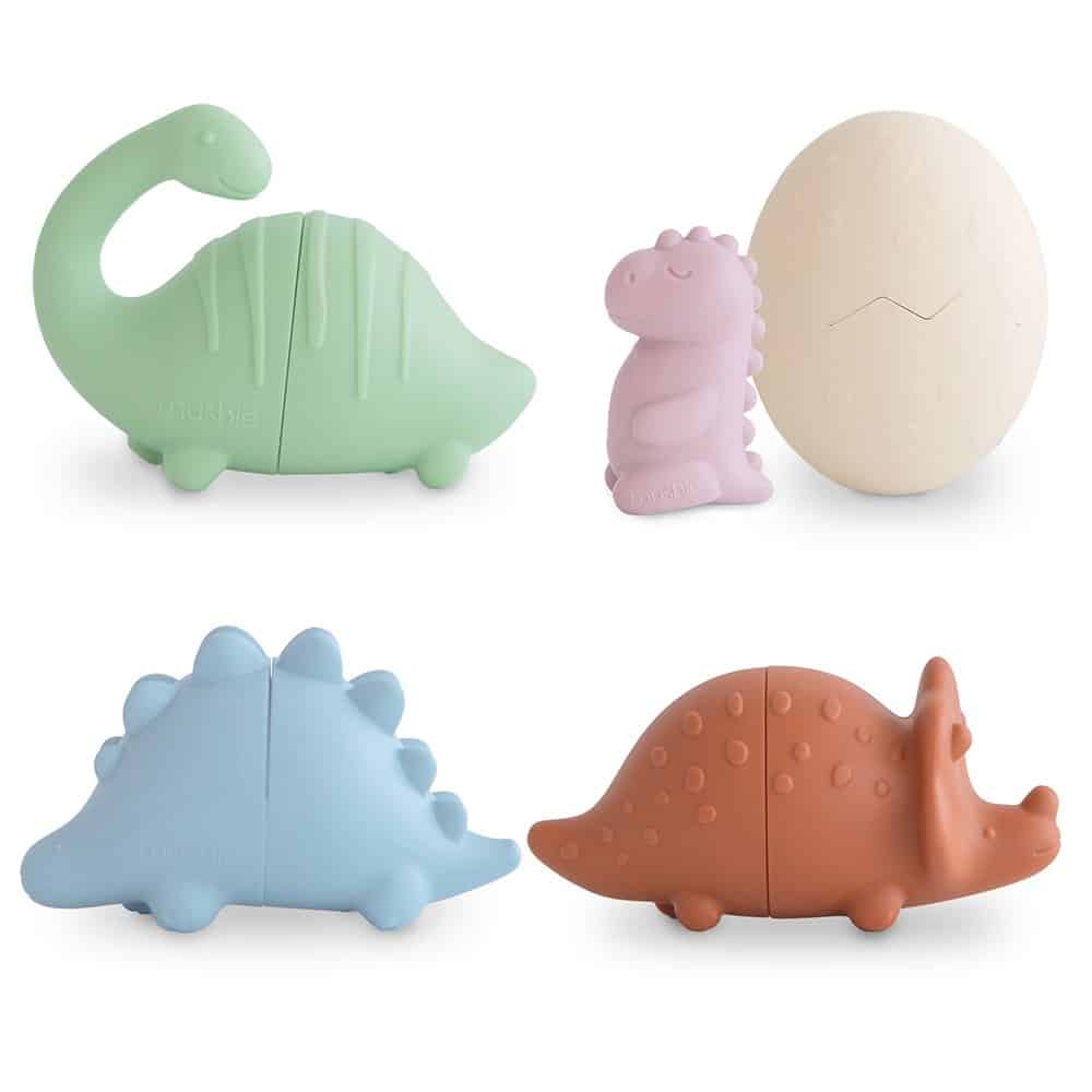 E-shop SÚPRAVA HRAČIEK DO KÚPEĽA MUSHIE - DINOSAURS