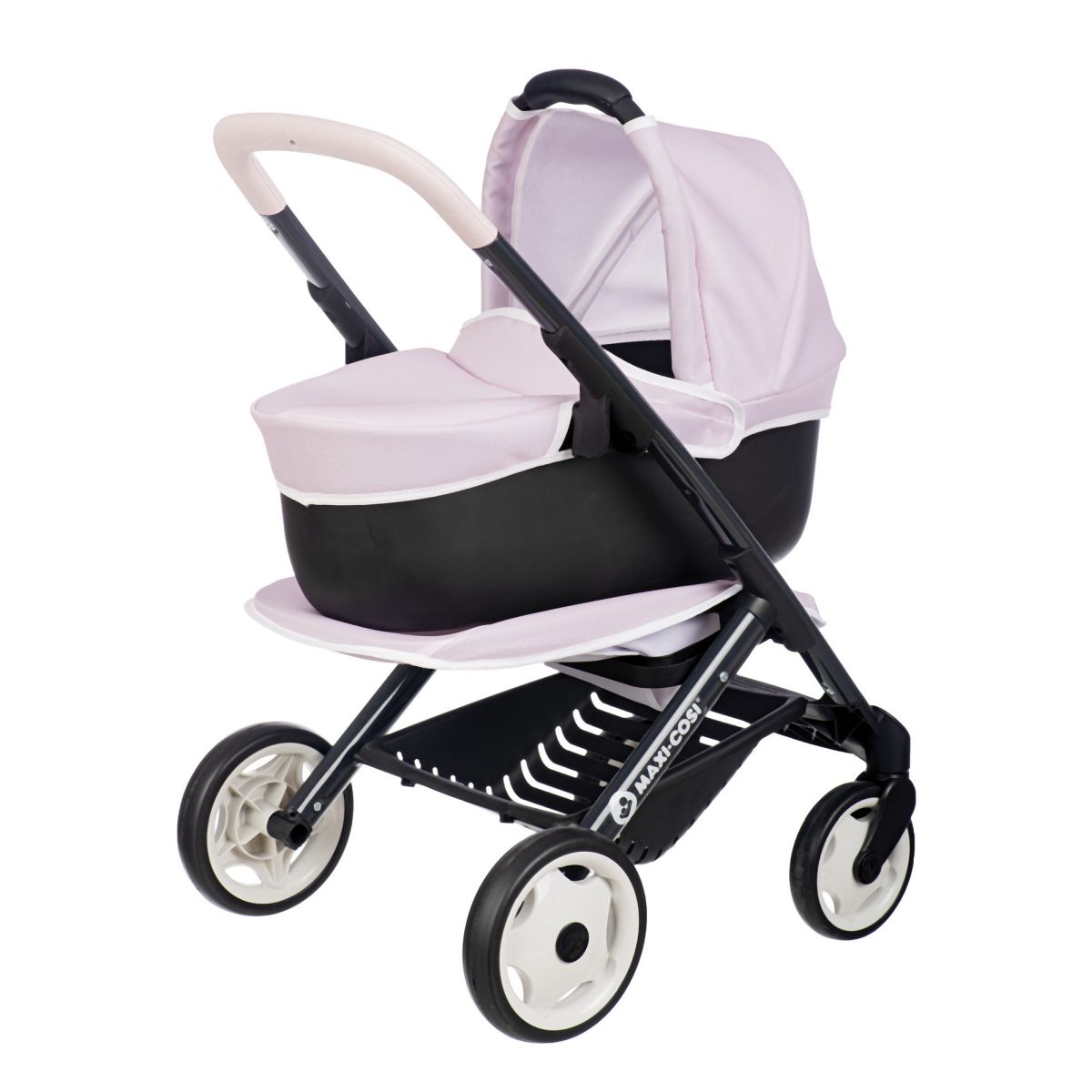 E-shop Smoby Kombinovaný kočík Maxi Cosi pre bábiky svetlo ružový