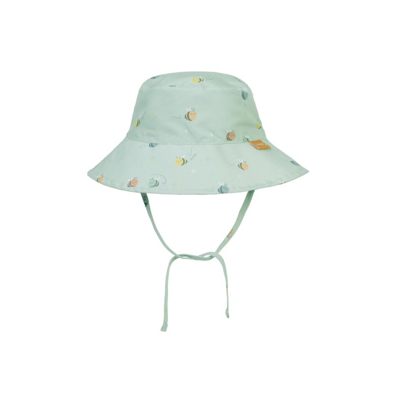 E-shop Saro Baby Obojstranný klobúčik s UV ochranou (6-18m) Bee Happy