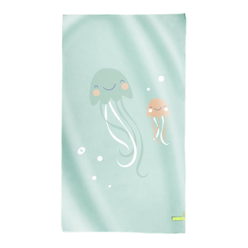 E-shop Saro Baby Mikrovláknová osuška 90x160cm Jellyfish