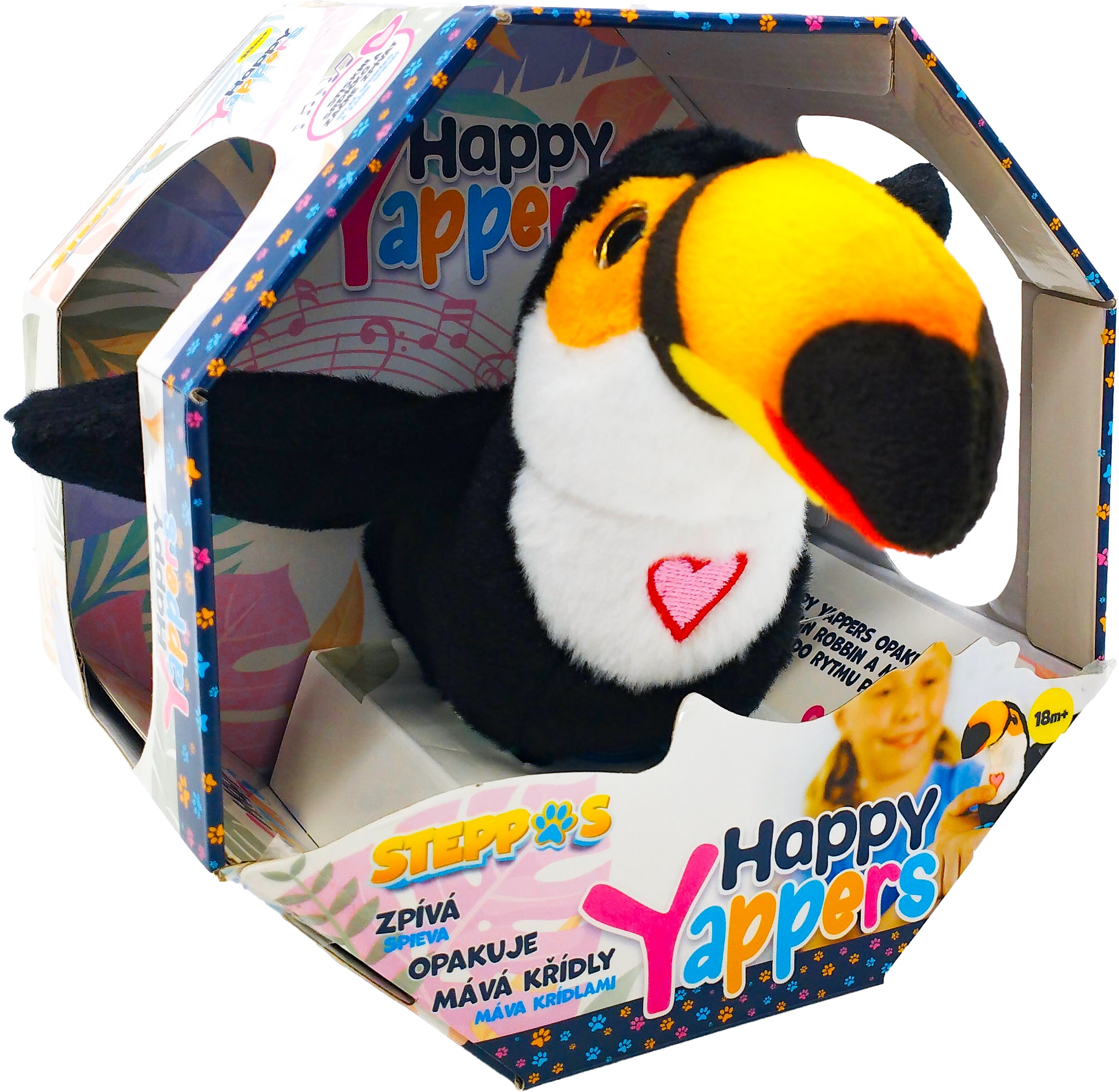 E-shop STEPPOS Happy Yappers Tukan