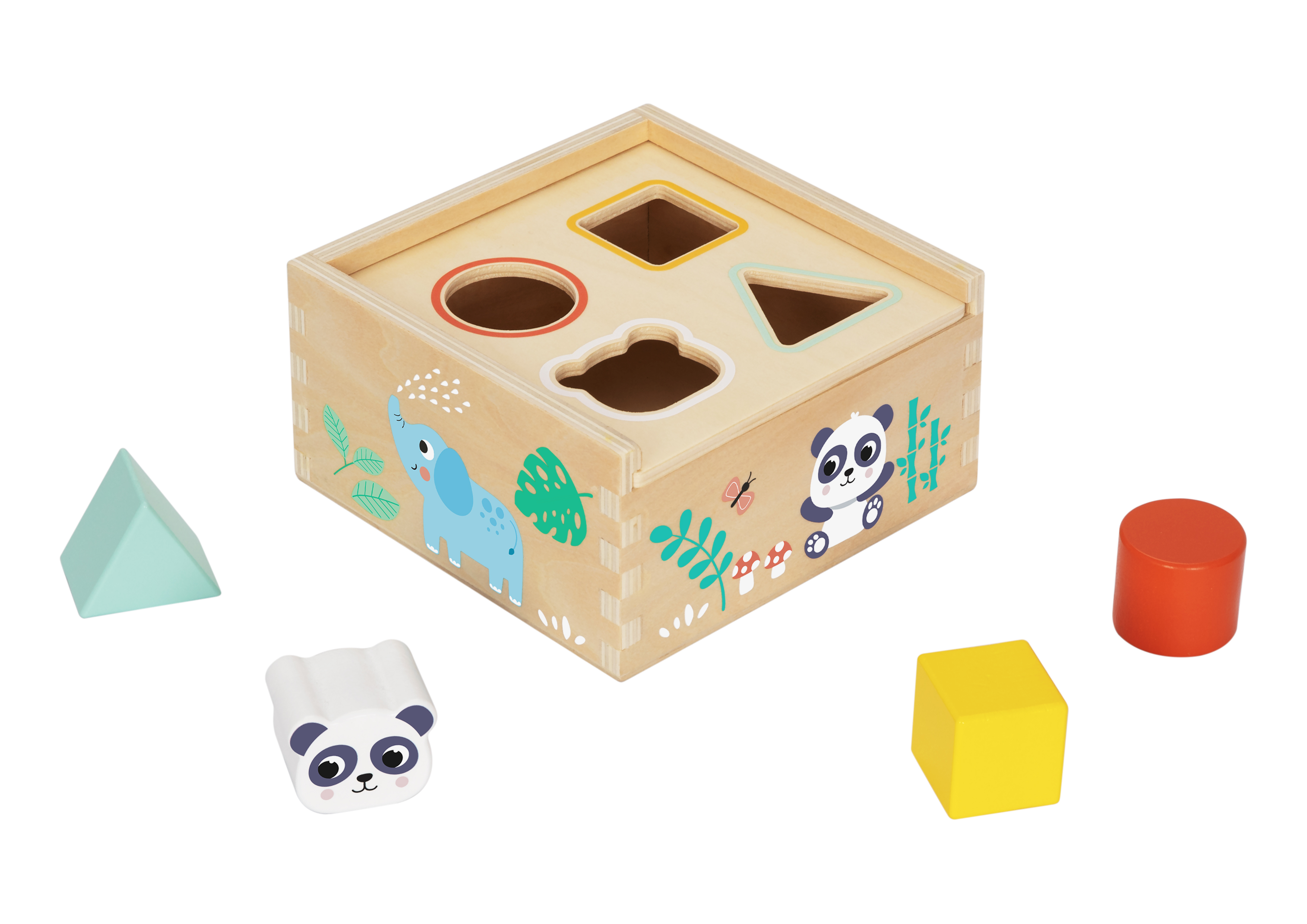 E-shop Tooky Toy Vkladačka Tvary Panda