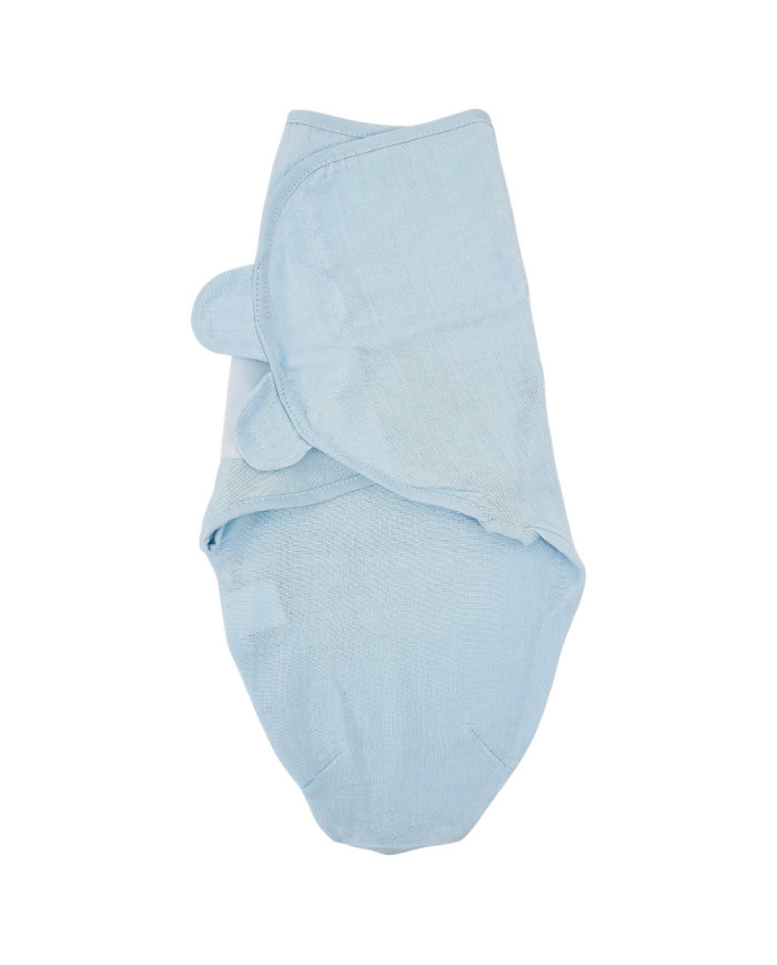 E-shop EKO Dojčenská mušelínová zavinovačka 3-6 kg BLUE