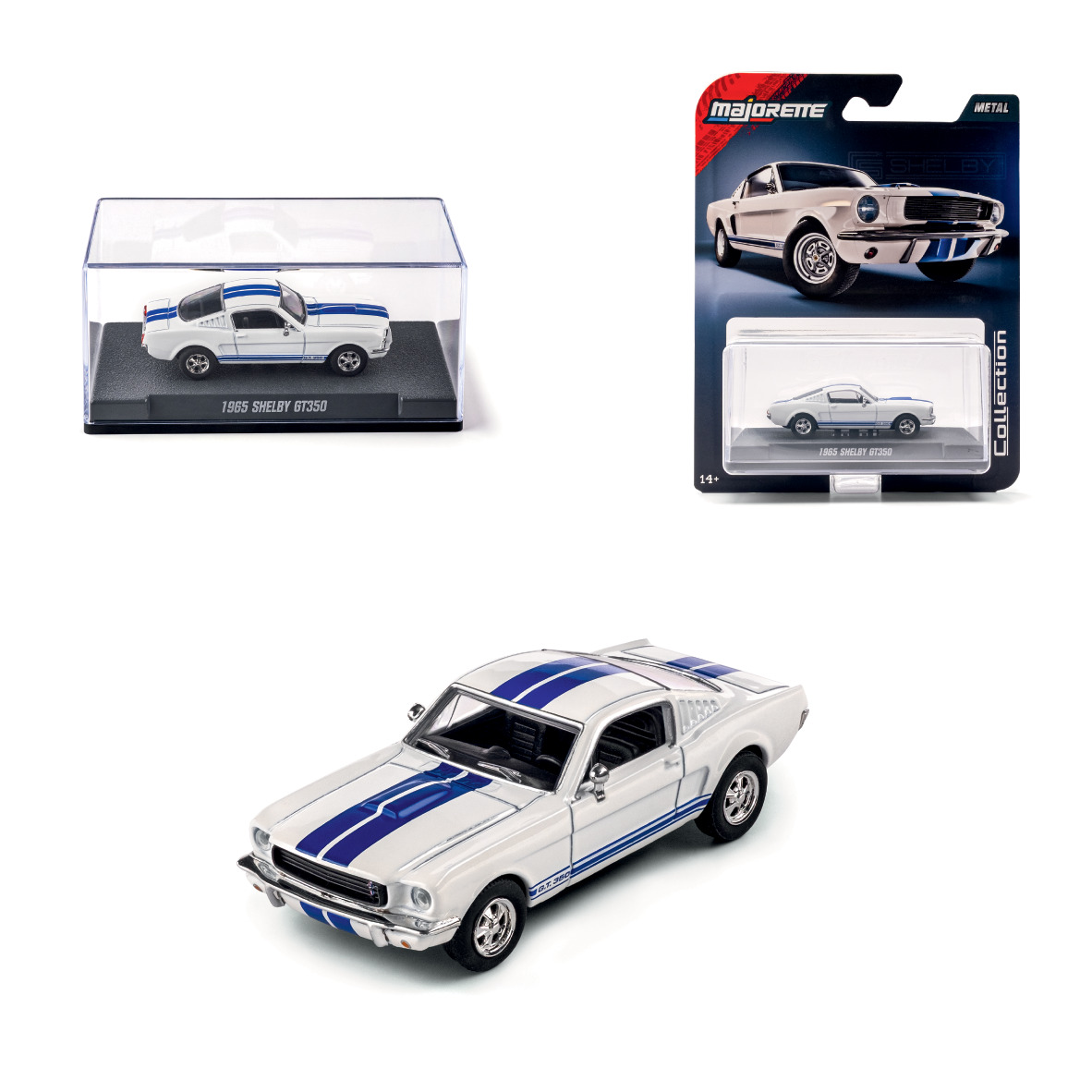 E-shop Majorette Collection 1965 Mustang Shelby GT350 Autíčko