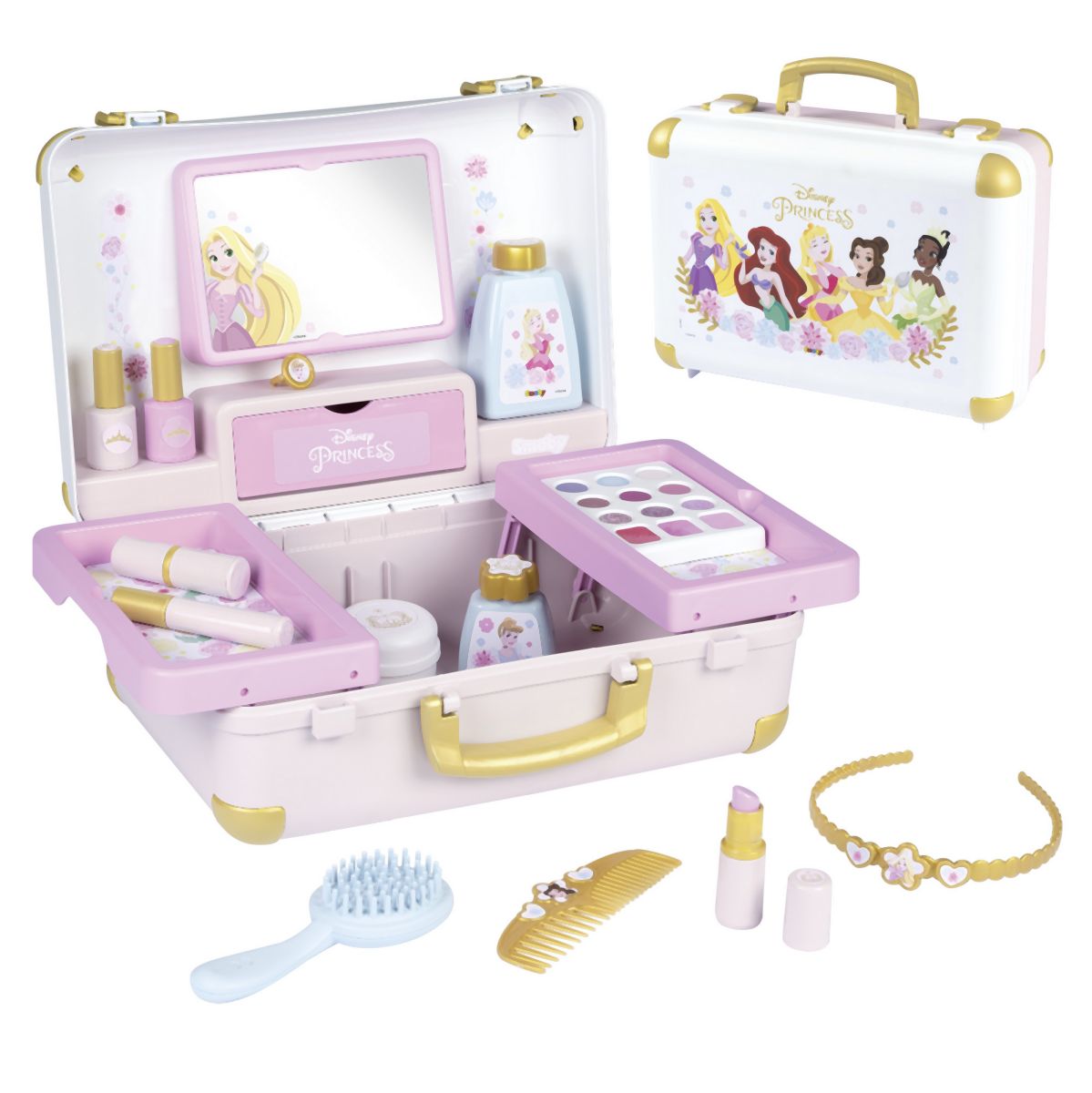 E-shop Smoby Disney Princess Kozmetický kufrík s príslušenstvom