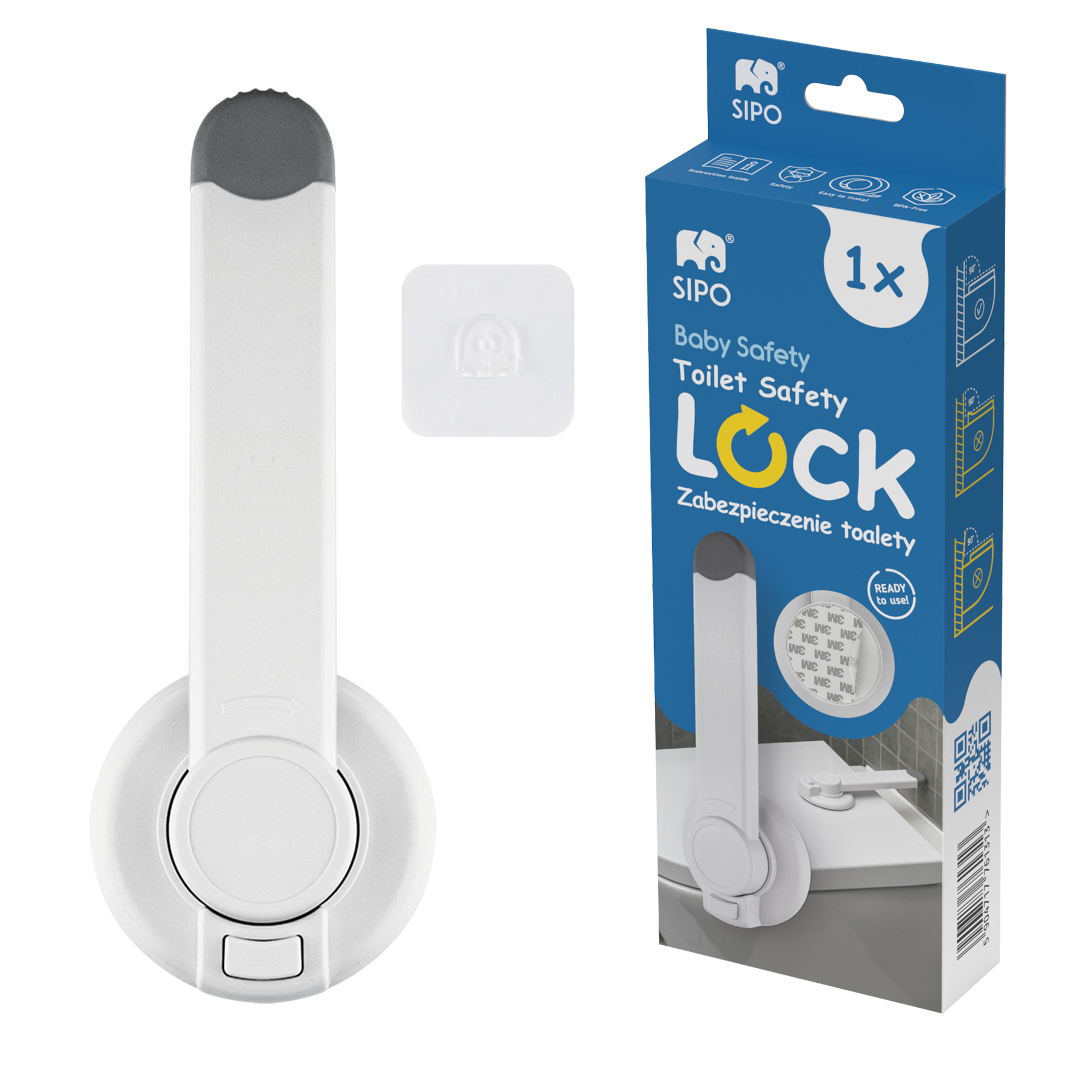 E-shop Sipo Bezpečnostný zámok WC