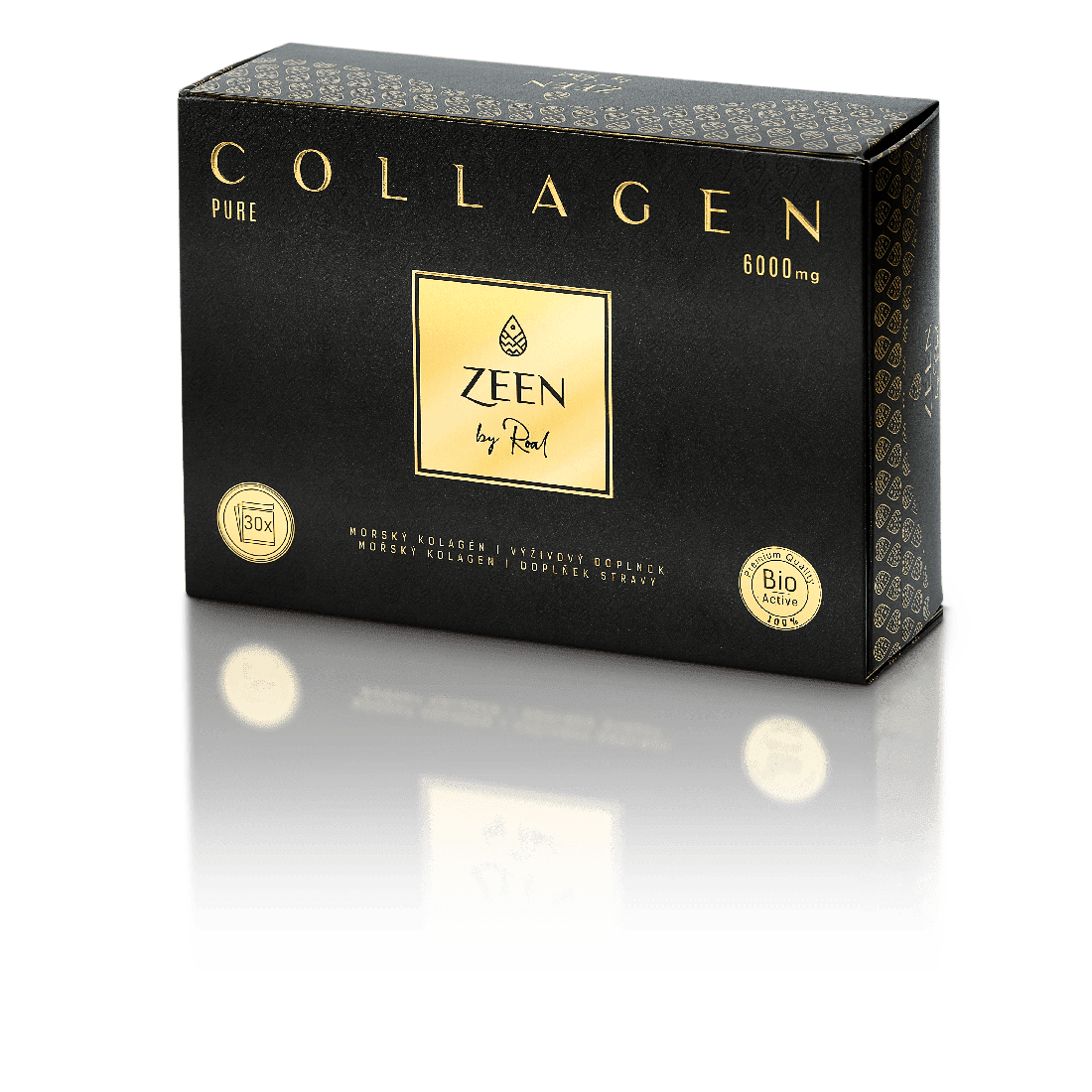 E-shop ZEEN Collagen pure 6000mg, Výživový doplnok-Morský kolagén bez príchute, 30x6g