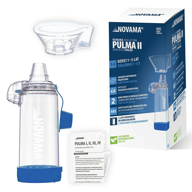 E-shop NOVAMA PULMA II Inhalačná komora pre deti vo veku 1-5 rokov