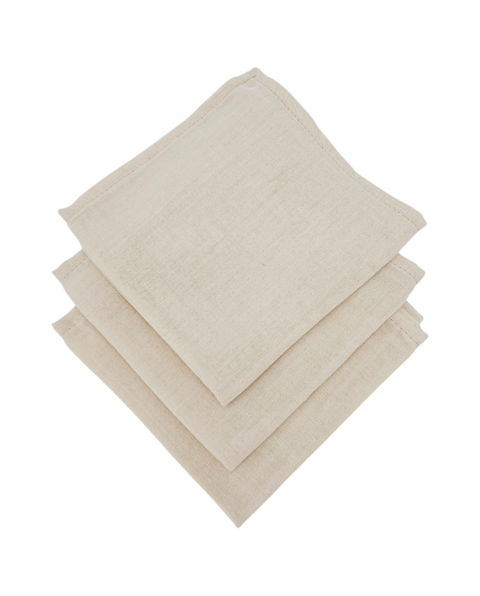 E-shop EKO Plienky mušelínové 30x30cm 3ks PI-01 LATTE