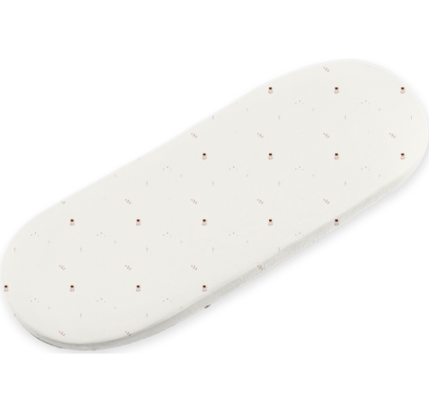 E-shop LevinFelin levin felin detská plachta smart bed maxi zo 100 % bavlny farba:mocha kvietky