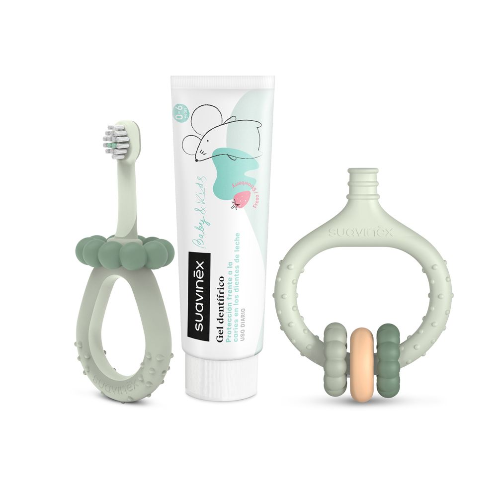 E-shop SUAVINEX | SADA pre ústnu hygienu - zelená
