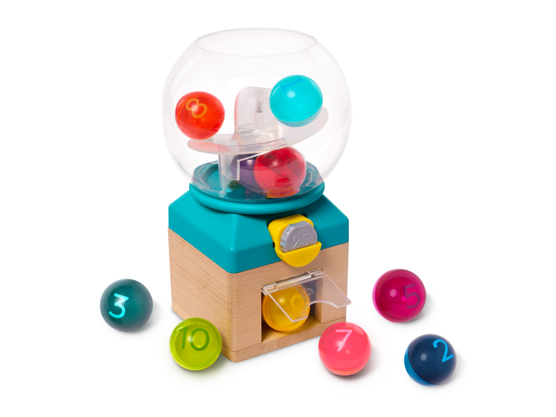 E-shop B-Toys Automat s loptičkami Rainbow Gumballs