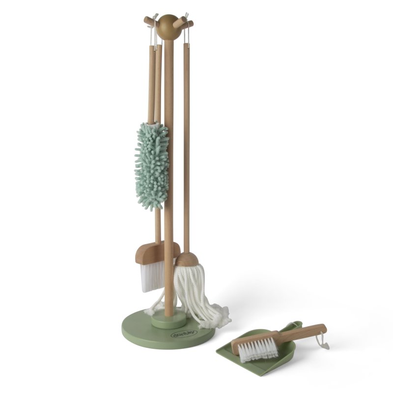 E-shop DANTOY Playful Wood drevená sada na upratovanie 6ks 36m+