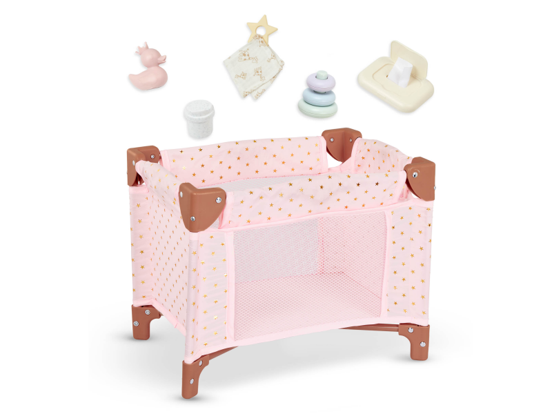 E-shop LullaBaby Postieľka pre bábiku s doplnkami