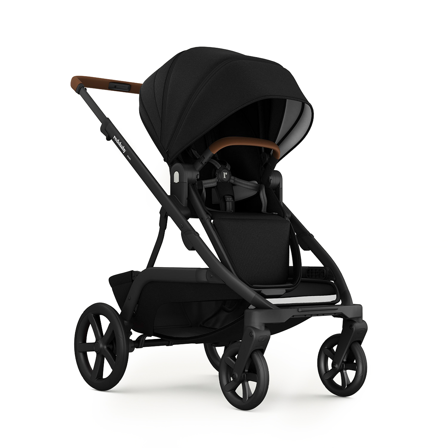 E-shop REDSBABY Kočárek Nuvo 2v1, Black/Black