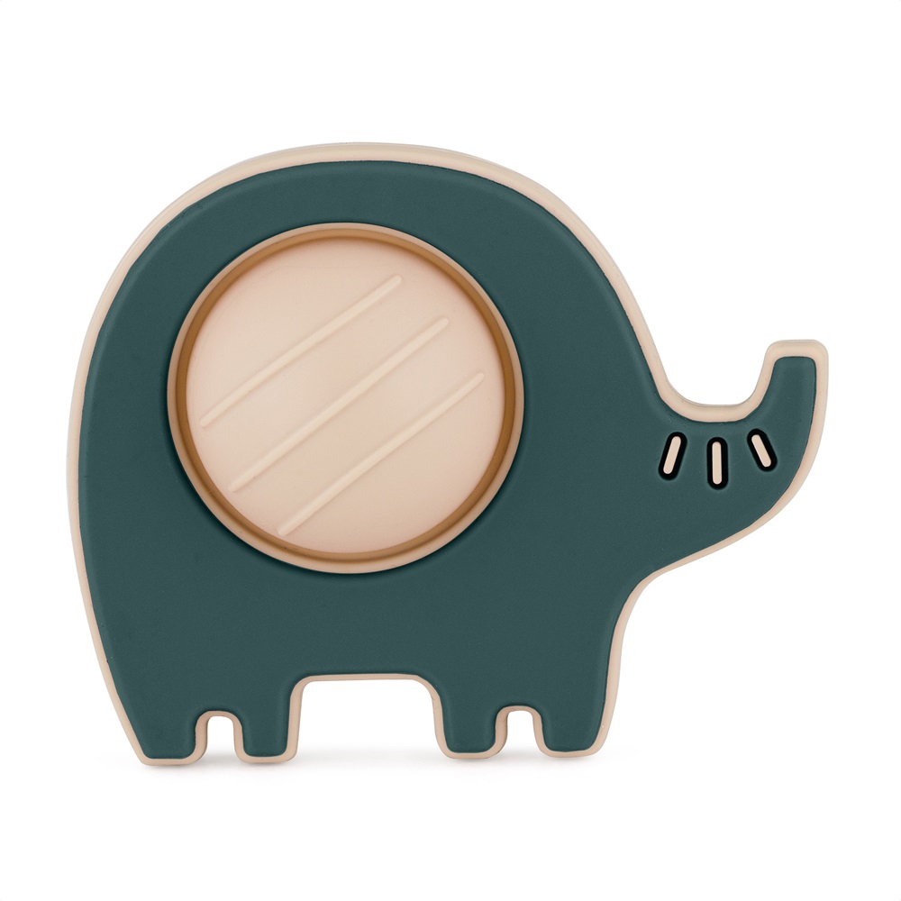 E-shop PETITEMARS PETITE&MARS Hračka silikónová Elephant Edwin Misty Green 6m+