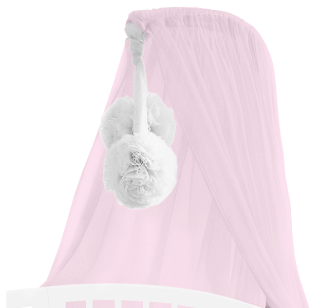 E-shop LevinFelin levin Felin Tylové nebesá s pom pom farba: candy