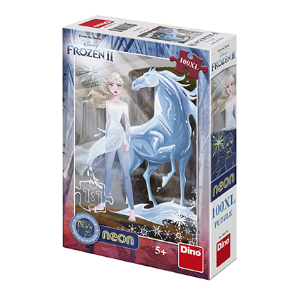 E-shop Dino FROZEN II 100XL neon Puzzle NOVÉ