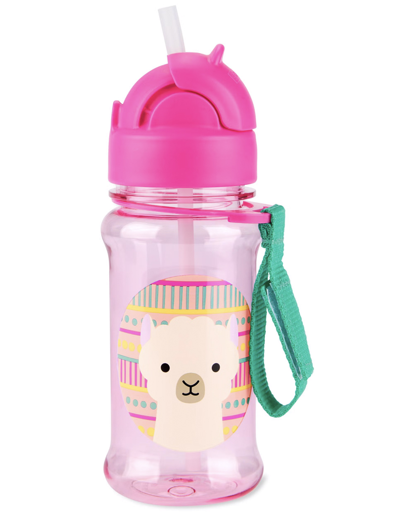 E-shop SKIPHOP SKIP HOP Zoo tritan Fľaša so slamkou 355ml Llama 12m+