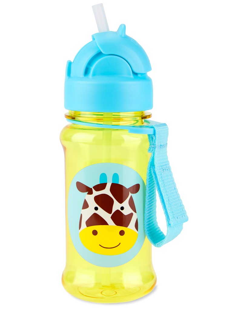 E-shop SKIPHOP SKIP HOP Zoo tritan Fľaša so slamkou 355ml Žirafa 12m+