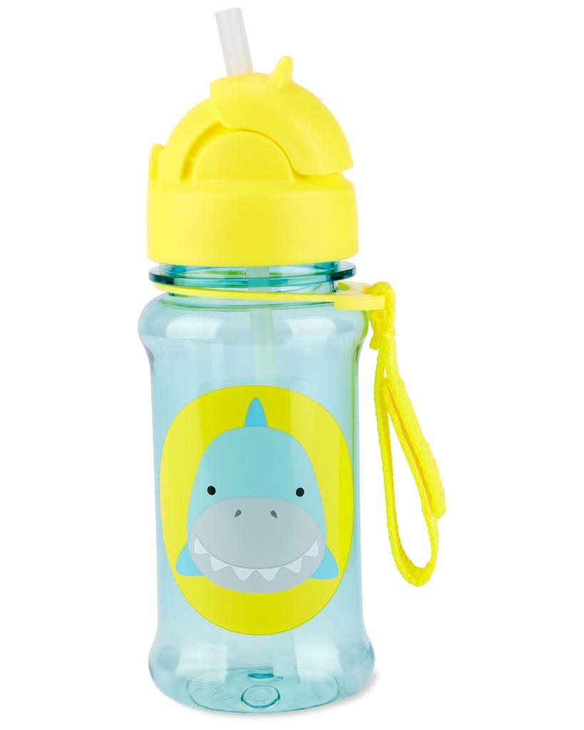 E-shop SKIPHOP SKIP HOP Zoo tritan Fľaša so slamkou 355ml Žralok 12m+
