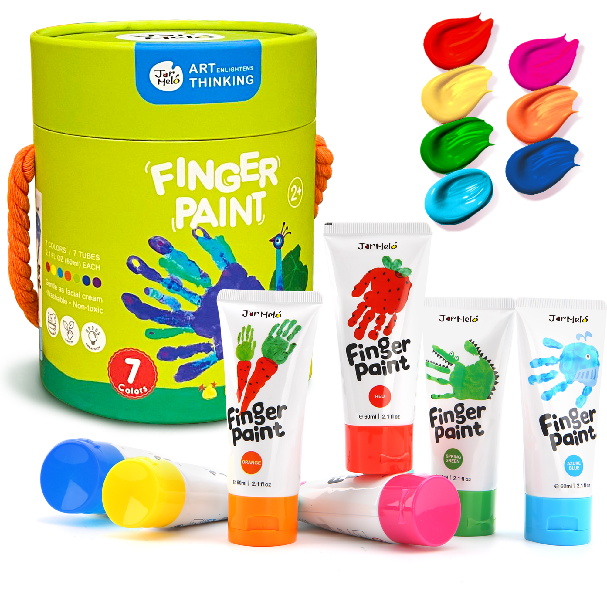 E-shop Jarmelo Prstové farby 7 x 60 ml