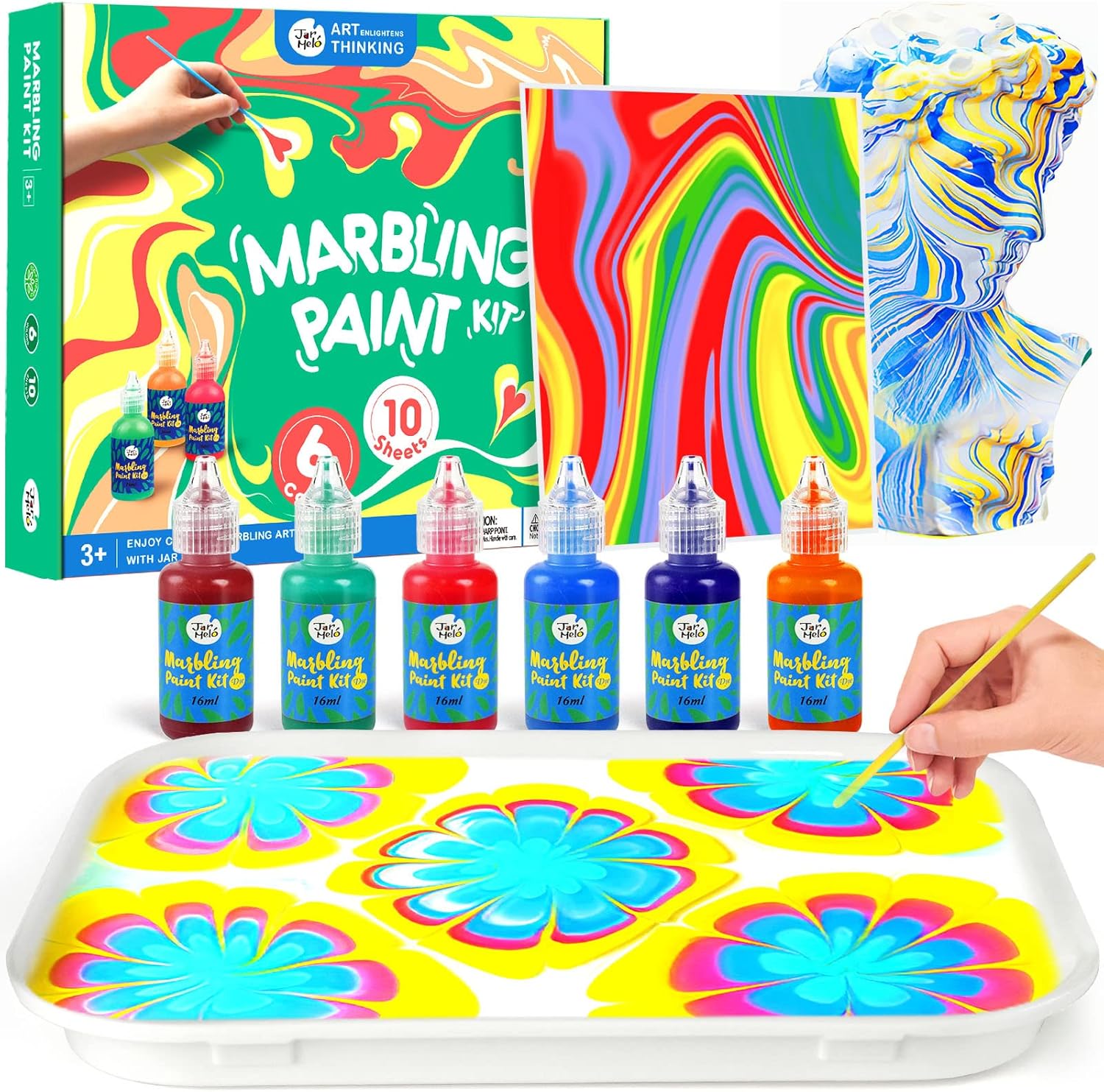 E-shop Jarmelo Sada na mramorovanie 6 farieb