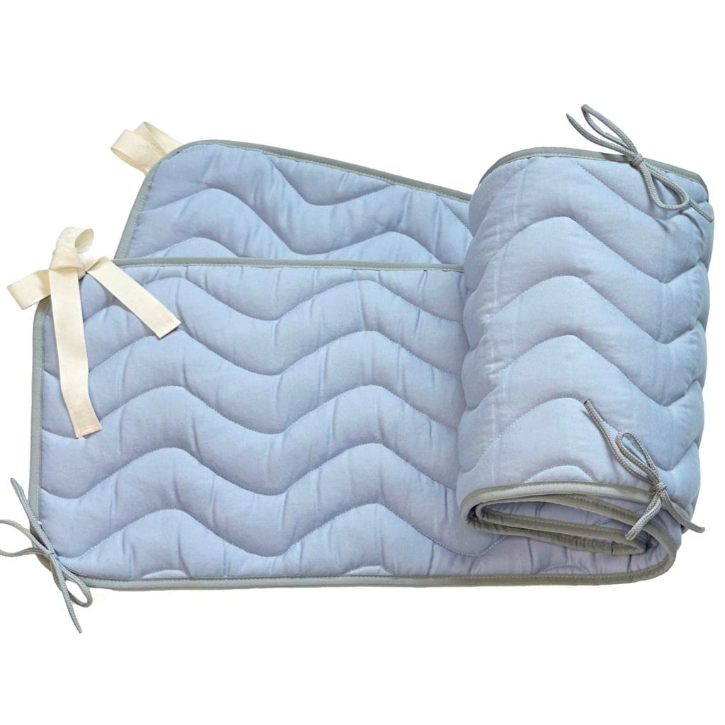 E-shop PINKIE mantinel do postieľky BIO Wave Blue