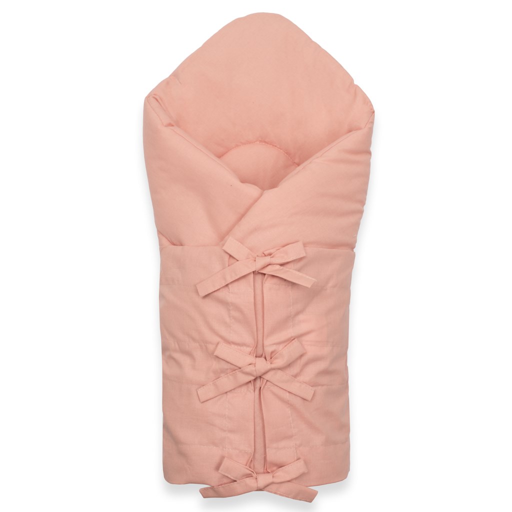 E-shop Klasická šnurovacia zavinovačka New Baby old rose - 58670
