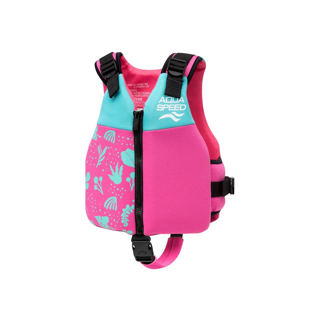 E-shop AquaSpeed Aqua-Speed Detská plavecká vesta Safe Splash 4-6r, ružová