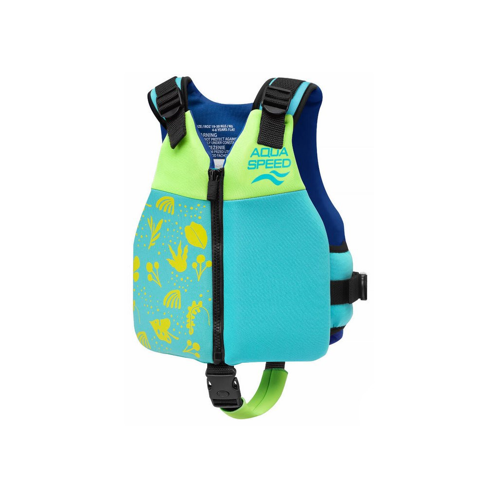 E-shop AquaSpeed Aqua-Speed Detská plavecká vesta Safe Splash 2-3r, zelená
