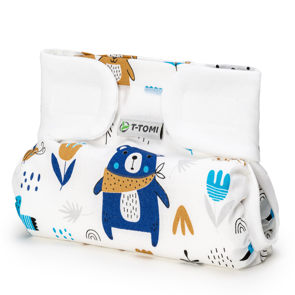 E-shop T-TOMI Ortopedické abdukčné nohavičky - suchý zips Blue bears (3-6kg)