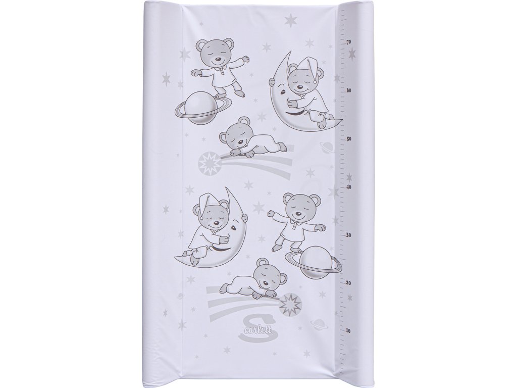 E-shop Scarlett Prebaľovacia podložka s vreckom Galaxy 80x50cm - biela
