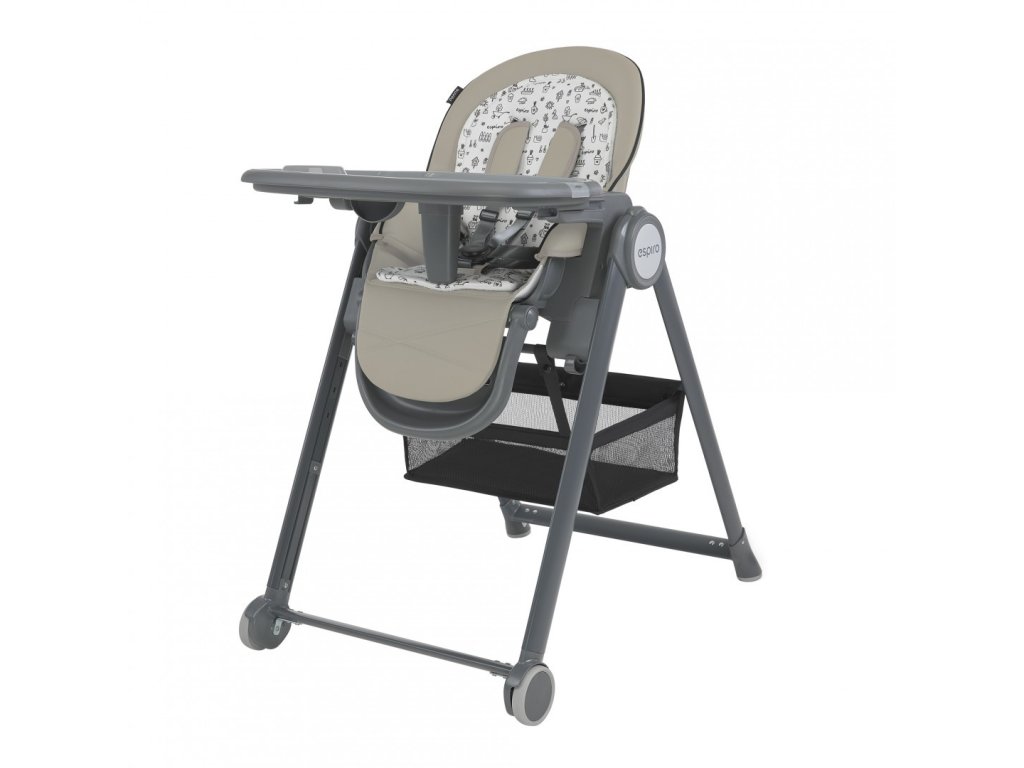 E-shop Espiro jedálenská stolička PENNE, 107 warm grey